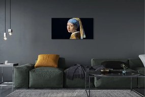 Obraz canvas Dievča s perlovou náušnicou - Johannes Vermeer 100x50 cm