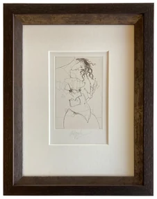 Brázda Jiří - Dívčí akt I. | 28.2x36.2