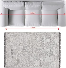 Koberec Tweed grey 120x170cm