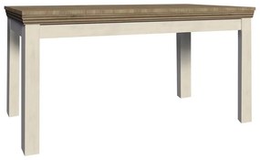 Tempo Kondela Jedálenský rozkladací stôl, sosna nordická/dub divoký, 160-203x90 cm, ROYAL ST
