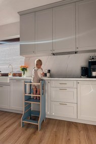 Učiaca veža Montessori pre deti modrá