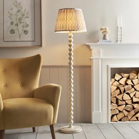 Endon 114632 - Stojacia lampa HIGGLEDY 1xE27/10W/230V béžová