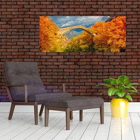 Obraz - Konitsa most (120x50 cm)