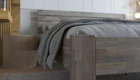Posteľ Isolda 180x200 cm, šedý buk