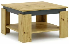 Konferenčný stolík Hudson A, dub artisan / antracit