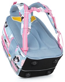 Veľký školský set Topgal ELLY 22004 G - školská taška + peračník + vrecko na prezuvky + pláštenka na batoh