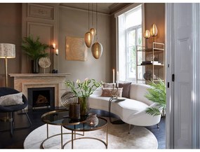 Kovový odkladací stolík 27x43 cm Marsh – Light &amp; Living