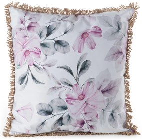 ZÁHRADNÁ VODEODOLNÁ OBLIEČKA NA VANKÚŠ GARDEN 45X45 CM KVETY