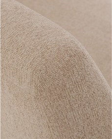 Svetlohnedá ženilková pohovka 205 cm Amsen – Kave Home