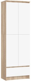 Skriňa Rexa 60 cm dub sonoma/biela