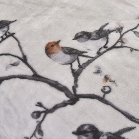 Sivé mikroplyšové obliečky na jednolôžko 140x200 cm Ronja – My House