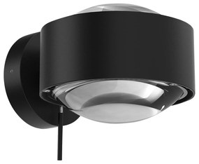 Puk Maxx Wall+ LED šošovky číre čierna matná/chróm