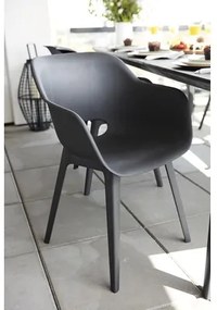 Záhradná stolička Curver Akola 2 ks grafit