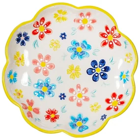 Dekoratívna tácka 12x12 cm Folk Floral – Sass &amp; Belle