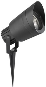 Vonkajšia záhradná lampa Inside 11 tmavo sivé