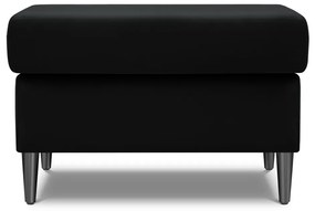 Čierna zamatová podnožka Kyoto – Cosmopolitan Design