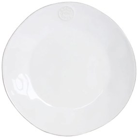 Biely kameninový tanier Ego Dekor Nova, ⌀ 27 cm