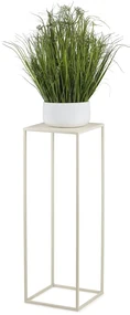 STOJAN NA KVETINÁČ SIMPLE 70X24X24 CM KRÉMOVÁ