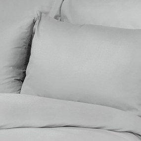 Kvalitex Saténové obliečky Luxury Collection svetlosivá, 140 x 200 cm, 70 x 90 cm