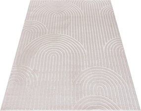 Koberec ELLEN NG81A krémový obdĺžnikový – nízky vlas Rozmer: 120x170 cm