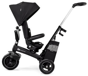 KINDERKRAFT SELECT - Detská trojkolka 5v1 EASYTWIST Premium čierna