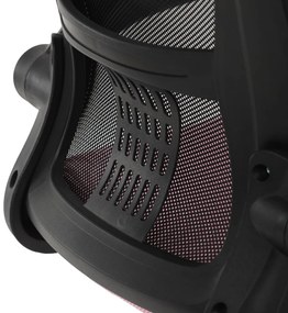 Detská pracovná stolička LUMO II — sieťovina, viac farieb Sivá