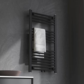 BPS-koupelny Kúpeľňový radiátor CORSO BL 2 50x90 cm, čierny