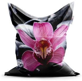 Sablio Sedací vak Ružová orchidea - 150x100 cm