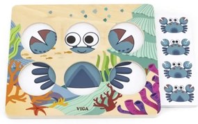 Viga Drevená porovnávacia hra - more
