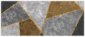 Obraz - Imitácia materiálov (120x50 cm)
