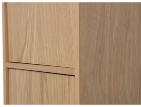 Modulárna skrinka v dekore duba v prírodnej farbe 40x199 cm Modulair – vtwonen