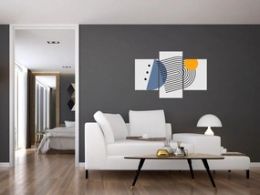 Obraz - Minimalistická abstrakcia N⁰2 (90x60 cm)
