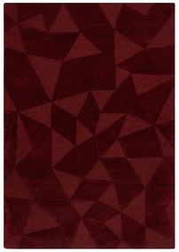 Kusový koberec Moderno Shard Red, 120x170, červená, chodba / predsieň, Flair Rugs