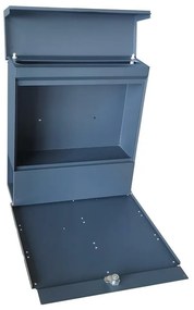 Poštová schránka 370 x 410 x 130 mm, dekor drevo