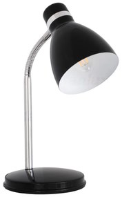 KANLUX Kancelárska stolná lampa ZARA, 1xE14, 40W, čierna