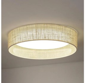 Duolla - LED Stropné svietidlo ROLLER LED/24W/230V pr. 45 cm béžová DU605410