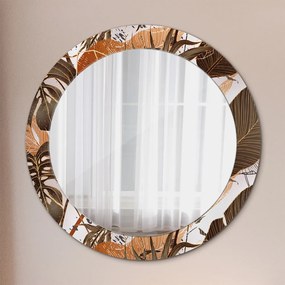 Okrúhle ozdobné zrkadlo Dlaň fi 70 cm