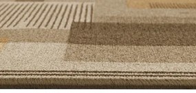 Koberce Breno Behúň LISTRA 48, šíře role 100 cm, hnedá, viacfarebná