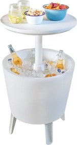 Keter Illuminated Cool Bar chladiaci stolík biela plast 30l 231366
