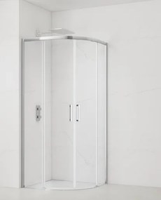 Sprchový kút štvrťkruh 80x80 cm SAT TEX BB SATTEXSBB80CRT