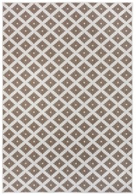 NORTHRUGS - Hanse Home koberce Kusový koberec Twin-Wendeteppiche 105465 Linen – na von aj na doma - 120x170 cm