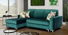 Sedacia súprava Borys mini, ľavá, zelená (terra 39 /pol. tropic)