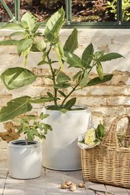 Ib Laursen Prútený kôš Handle Across Square 30 × 42 cm