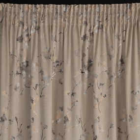 ZATEMŇOVACÍ ZÁVES NA PÁSKE SELENA 140X270 CM VZOROVANÁ