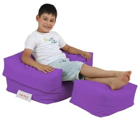 Sedací vak Kiddo (fialová). Vlastná spoľahlivá doprava až k Vám domov. 1101674