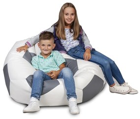 Sedací vak Sport XL – veľká lopta pre fanúšikov športu a pohodlia Farba: E14 - čierny