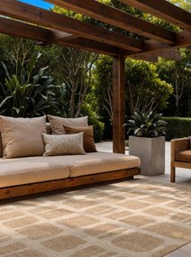 Koberec Ted Baker Haringey Ruskin naturálny / biely