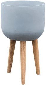 Refined Retro with feet Logan grey 36x63 cm