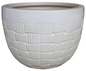 Kvetináč IP18-613 36x36x26 biely