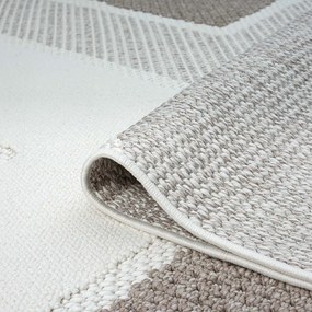 Dekorstudio Moderný koberec LINDO 8877 - béžový Rozmer koberca: 200x290cm